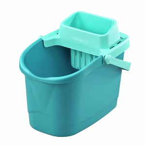 Leifheit Power Clean essoreuse à franges pour seau, turquoise, pour un montage et un démontage faciles.