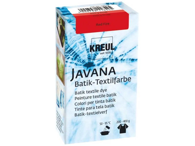 KREUL Javana 91313 - Colore Per Tessuti Chiari Verde Maggio 250 Ml - Base Acqua, Fissa Con Ferro Da Stiro
