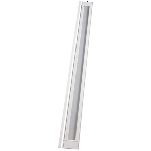 Lamelle supplémentaire pour porte pliante Larya, blanc brillant, pour élargir la porte.