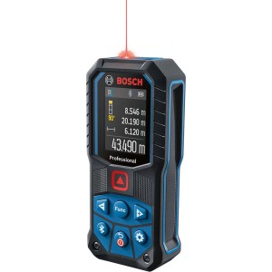 Télémètre laser Bosch Professional GLM 50-27 C jusqu'à 50 m avec point laser rouge.