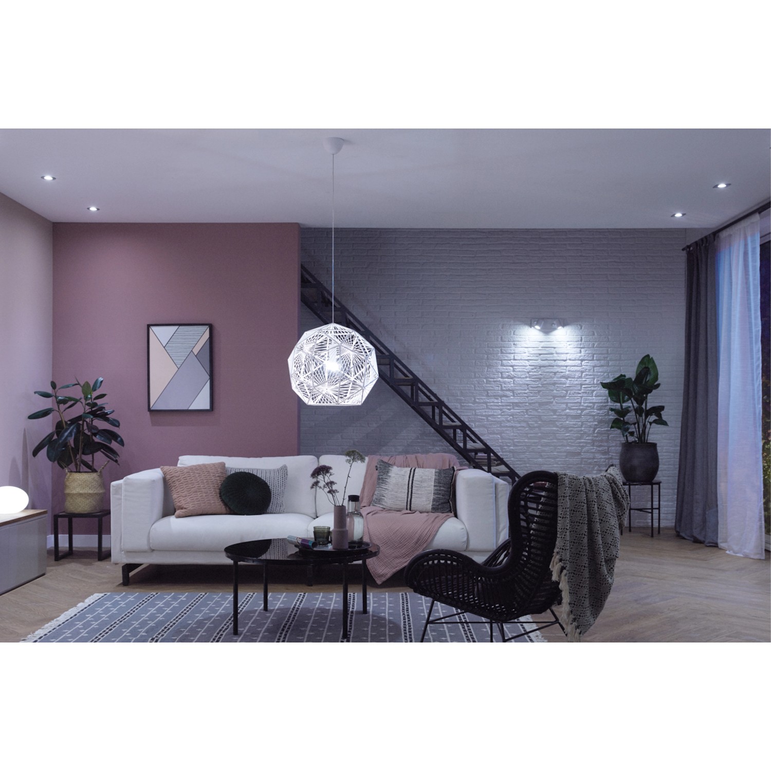 Philips Hue White Ambiance Starter-Kit LED-Leuchtmittel A60 / E27