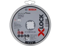 Bosch Trennscheibe Standard for Inox X-Lock Ø 115 mm / 10 Stk.