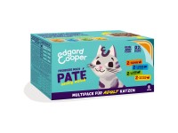 Edgard & Cooper Katzen-Nassfutter Multipack 4 Sorten Paté Adult 85 g / 8 Stk.