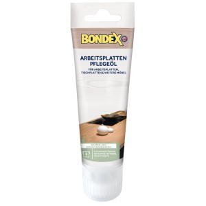 Bondex Pflegeöl-Tube für Arbeitsplatten, 100ml, farblos. Holzöl für Küchenarbeitsplatten.