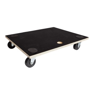 OBI Plateau de transport TER-400-L, rectangulaire, revêtu, avec 4 roulettes pour charges jusqu'à 400 kg.