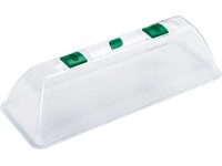 Gewächshausdeckel 54 cm x 20 cm x 14,5 cm