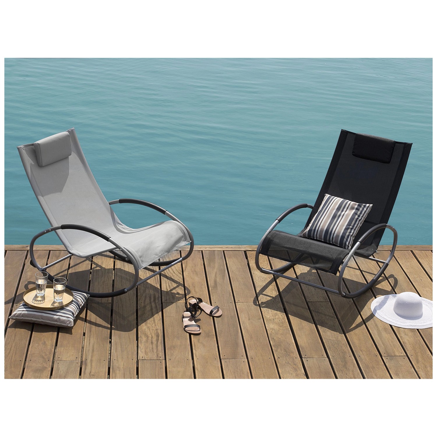 Sdraio Dondolino Obi Sedia Sdraio Stiliac Telaio Sedia Sdraio