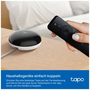 Tapo H110 Smart IR Hub avec télécommande pour le contrôle des appareils de la maison intelligente.