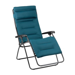 Sdraio Relaxsessel RSX CLIP AirComfort blu: Lettino prendisole regolabile per giardino e terrazza.