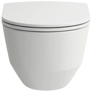 Laufen Pro WC sospeso senza bordo Bianco con fissaggio coperto 53 x 36 cm