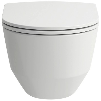 Laufen Pro Wand-WC spülrandlos Weiss mit verdeckter Befestigung 53 x 36 cm