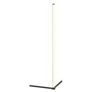 Moderne LED-Stehleuchte RGBIC von Eglo, schwarz-weiß, 1580 Lumen, mit Fernbedienung.