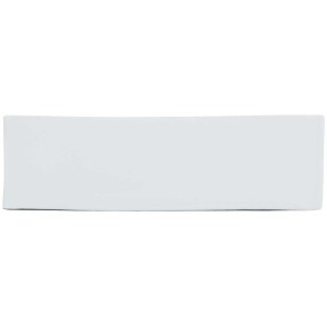 Lavabo Aquasu Cavo, 42x42 cm, bianco, con troppopieno.