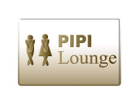 Puag Blechpostkarte Pipi Lounge 14,8 x 10,5 cm