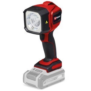 Einhell TC-CL 18/350 Li-Solo lampada a batteria, rosso/nero. Compatibile con batterie Power X-Change.