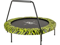Exit Trampolin Tiggy Junior mit Bügel Schwarz-Grün Ø 140 cm