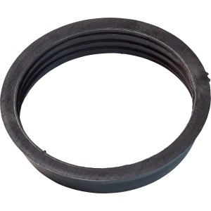 Guarnizione a cuneo nera da 1 1/4 di pollice in PVC rigido per tubi da 32 mm.