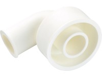 LUX Anschlussmanschette 90° Ø 28 mm