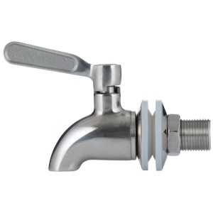 Rubinetto di ricambio Kilner in acciaio inox per dispenser bevande 3/5/8 l.