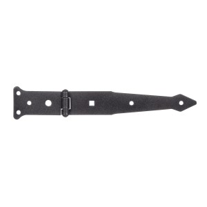 Cerniera a T nera Alberts Duravis, rivestimento duplex, 202/77 mm x 48 mm.