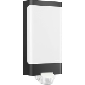 Applique murale extérieure LED Steinel L 240 S anthracite avec détecteur 180°.