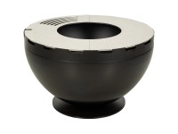 Nouvel Firebowl rund Stahl Schwarz Ø 60 x 37,5 cm