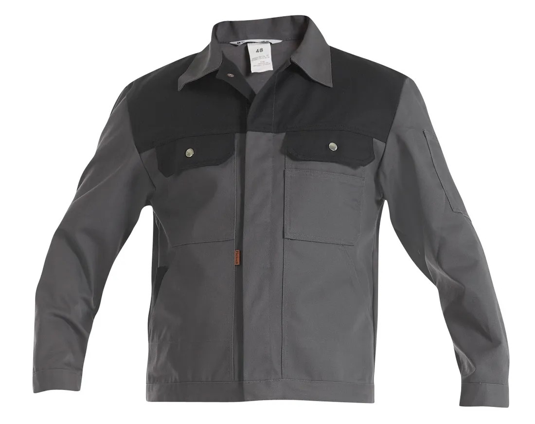 Obi Markt Obi Arbeitsjacken Kübler ActiviQ Jacke Mittelrot-Schwarz