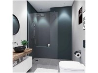 Breuer Rückwand Aluminium-Verbundplatte Anthrazit 90 x 210 cm Breuer Rückwand Aluminium-Verbundplatte Anthrazit 90 x 210 cm