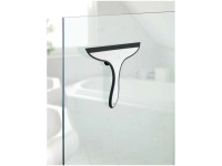 Wenko Badezimmerwischer Ibos Schwarz-Weiss Wenko Badezimmerwischer Ibos Schwarz-Weiss