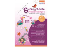 Glorex Schrumpf-Folie Transparent A4 / 5 Stk.