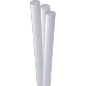 Steinel Stick di colla a caldo Cristal, 20 pezzi, Ø 11mm, trasparente.