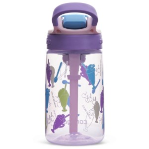 Contigo Borraccia Easy Clean, Polipropilene, Design Gelato, Rosa, 420 ml.