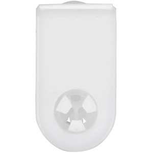 Wenko Era, set di 12 ganci per tende da doccia, in plastica bianca.
