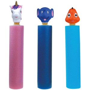 Happy People Pistolets à eau Animal Blaster, motifs animaux variés, 60 ml