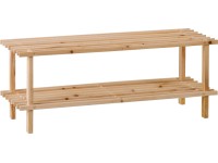 OBI Scarpiera in legno con 2 piani