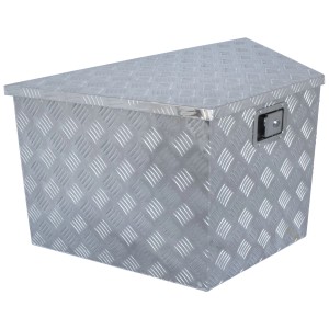 Box da timone Güde GT 120 in alluminio, ideale per rimorchi auto e altro.