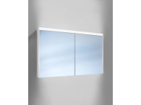 Schneider Badezimmer Spiegelschrank O-line Led 120 cm Weiss 2-türig Schneider Badezimmer Spiegelschrank O-line Led 120 cm Weiss 2-türig