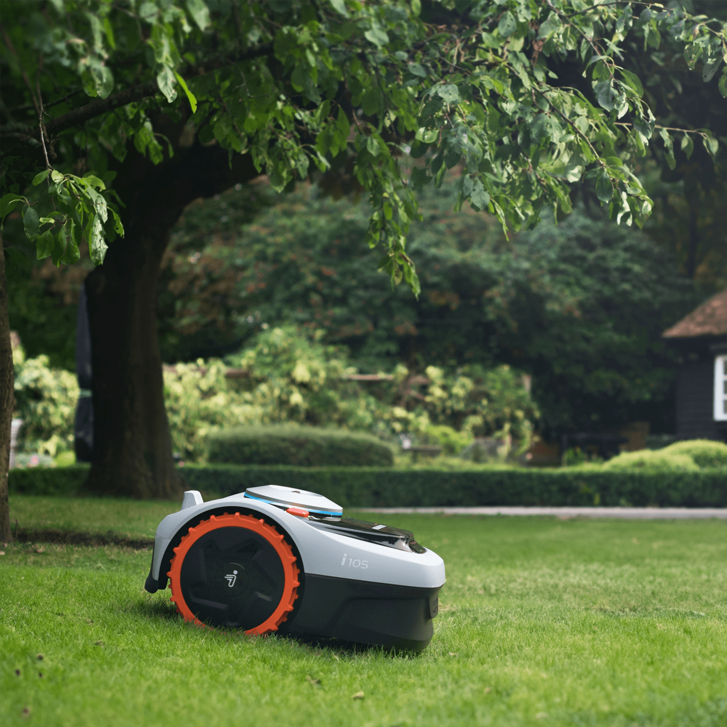 Segway Mähroboter Navimow i105E ohne Begrenzungskabel für Mähfläche 500