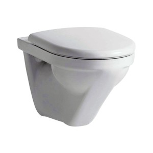 WC sospeso Laufen Moderna R senza brida bianco per cassetta ad incasso.