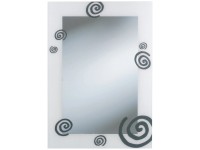 Siebdruckspiegel Ice / Anthrazit Siebdruckspiegel Ice / Anthrazit