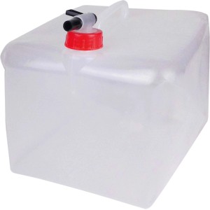Tanica pieghevole Happy People, 20 litri, con rubinetto per campeggio e outdoor.