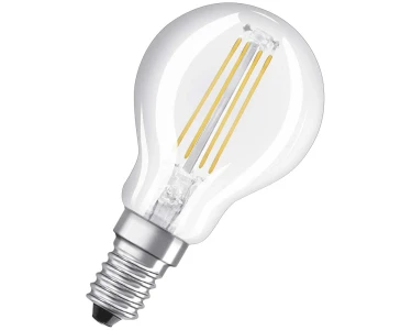 Osram Lampadina LED a goccia filamento E14 Bianco caldo 40 W / 470 lm