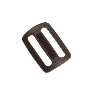 Tendeur de sangle Conacord noir en plastique, design plat pour sangles d'arrimage.