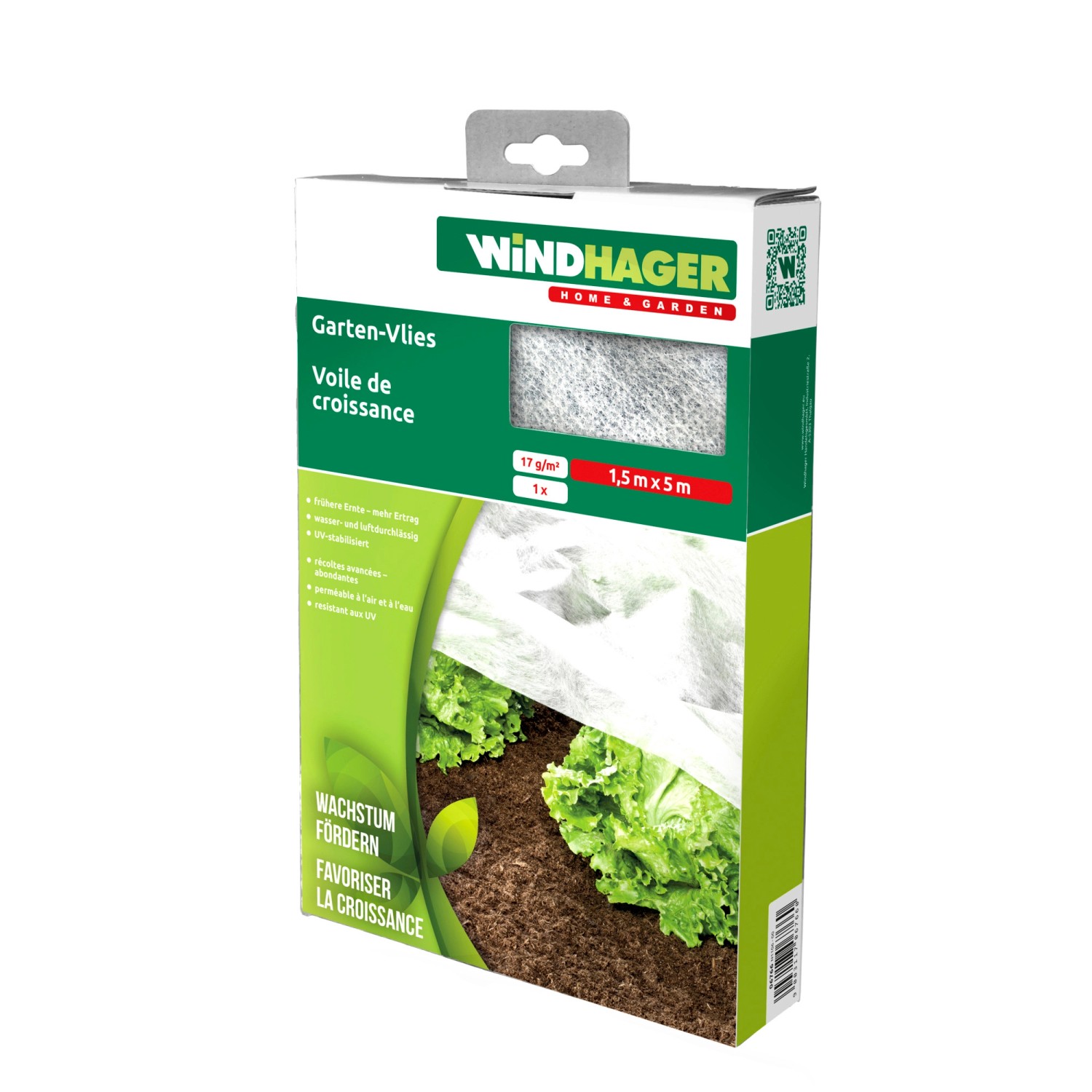 Telo Protettivo Leggero Windhager 2x3 Metri | Copertura Resistente Per Esterno Con Occhielli