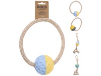 Hundespielzeug mit Ball Baumwolle assortiert / 1 Stk. Hundespielzeug mit Ball Baumwolle assortiert / 1 Stk.