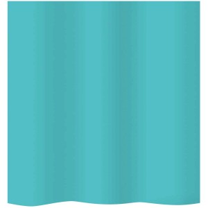 Tenda doccia Diaqua Basic Textil Pacific, turchese, 180x200 cm.