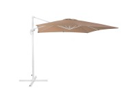 Beliani Ampelschirm Monza Sandbeige