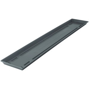 Soucoupe standard Geli anthracite, env. 100 cm, en plastique.