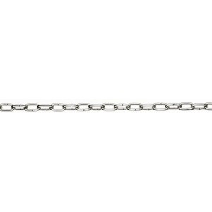 Uhrkette, Ø 1,4 mm, aus vermessingtem Stahl für Bootstechnik. Zuschnittware.