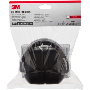 Casque antibruit pliable 3M 90563E pour une protection auditive optimale.